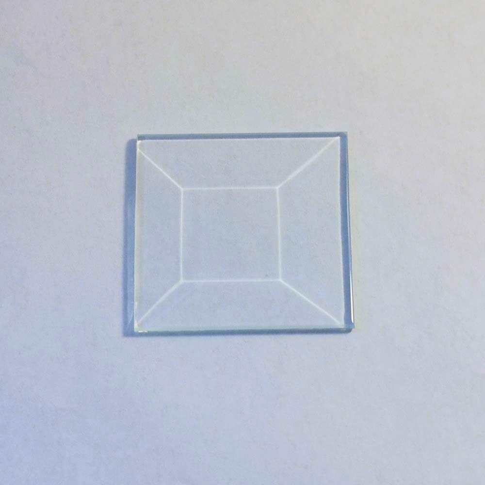 2" Square Glass Bevel