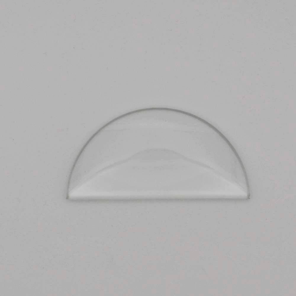 Half Circle Beveled Glass 2 or 3 inches wide