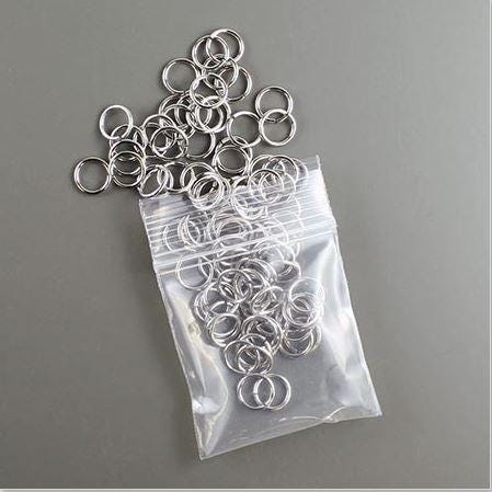 10 pack of 1/2" (12mm) pre-tinned copper Jump rings