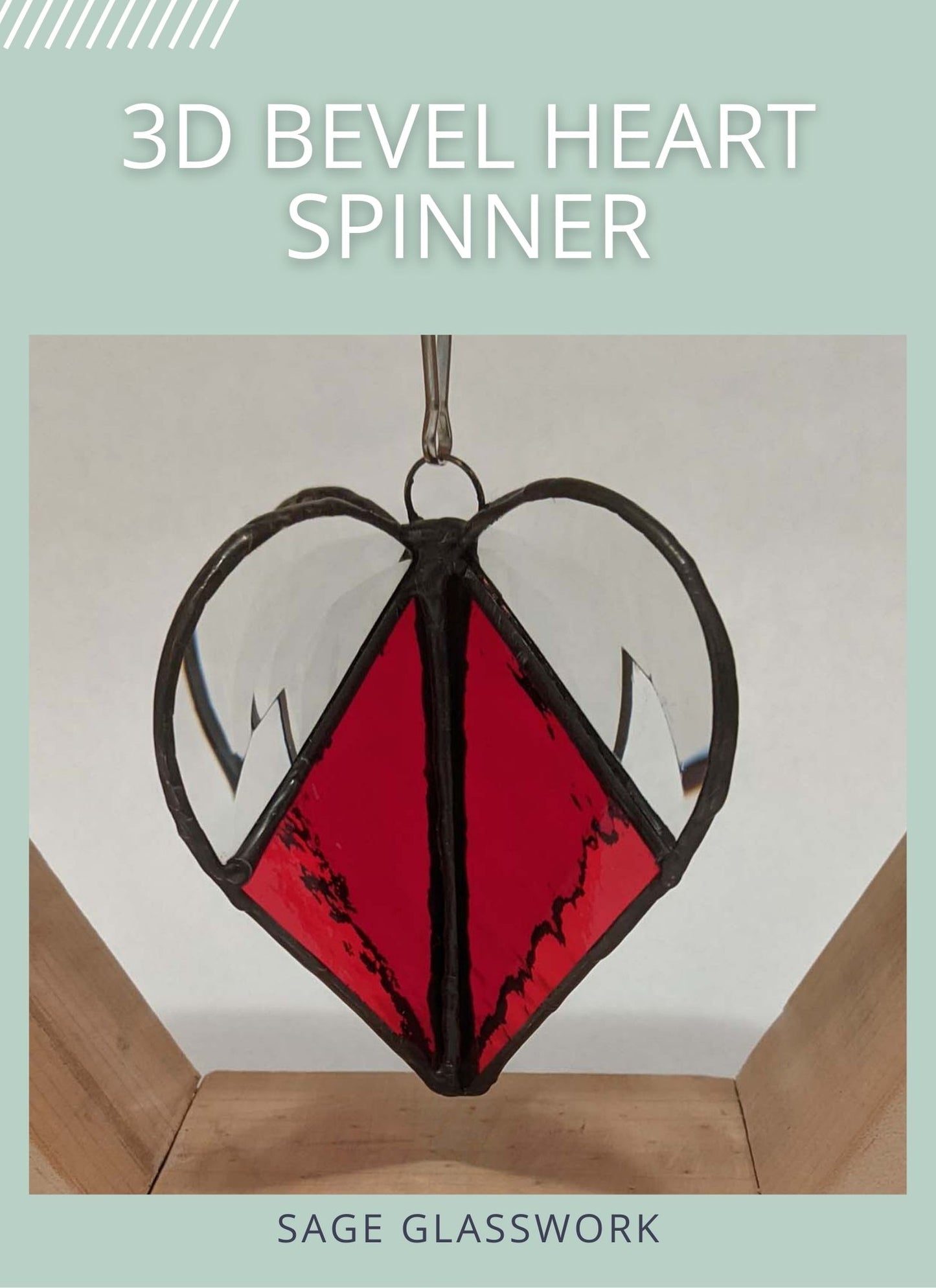 3D Bevel Heart Spinner TUTORIAL