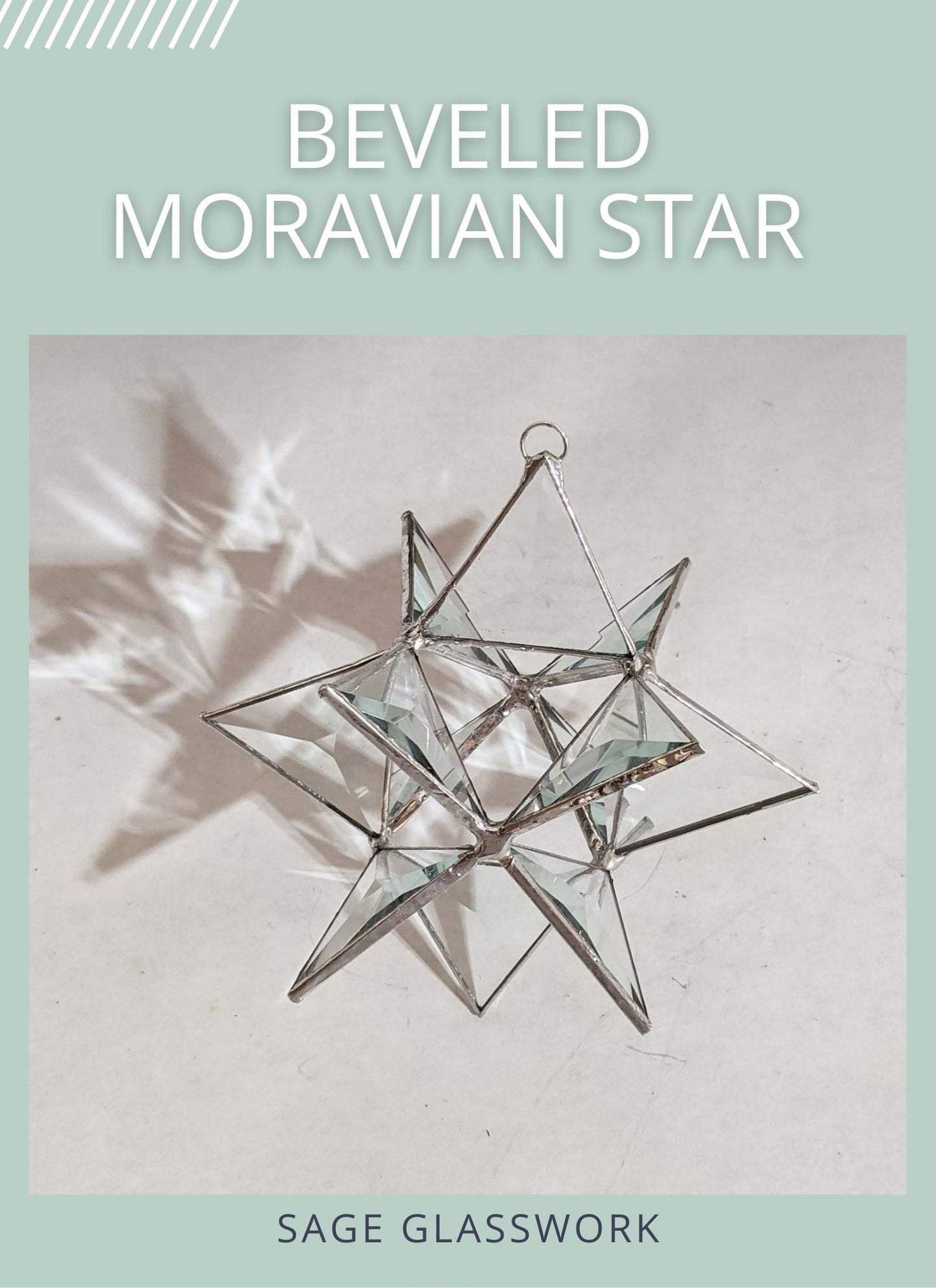 Beveled Moravian Star TUTORIAL
