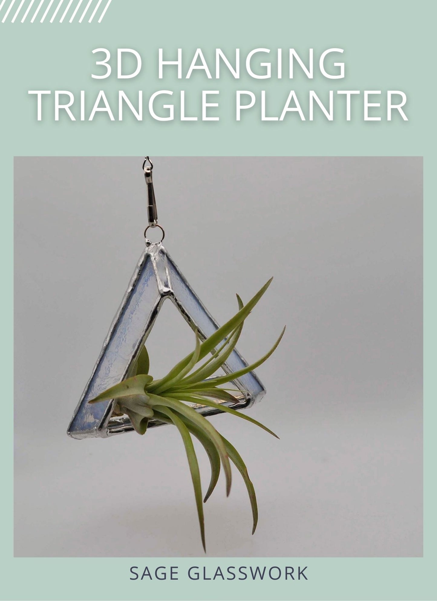 3D Hanging Triangle Planter TUTORIAL