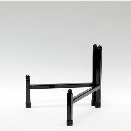 Angled Metal table top Display Stand for stained glass, 4", 6" or 8" wide