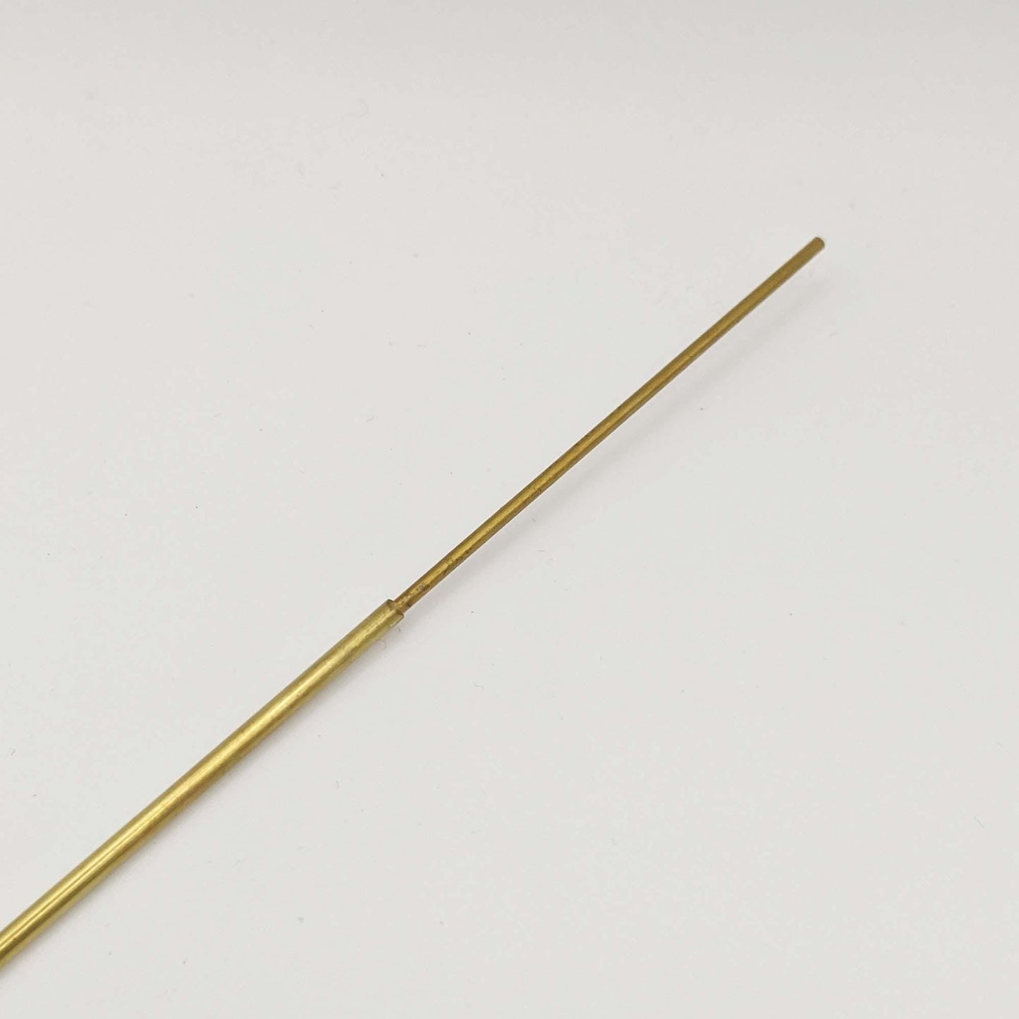 Brass Hinge tube and rod set, 12 inch long tubes 3/32" and 1/16" diameter