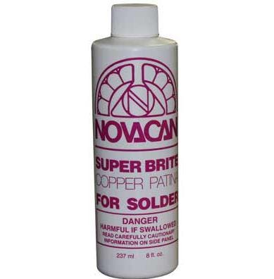 Novocan Copper Patina for Lead and Solder, 8 oz