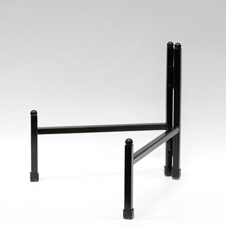 Angled Metal table top Display Stand for stained glass, 4", 6" or 8" wide