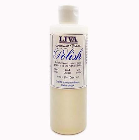 Liva Glass Polish, 12 oz