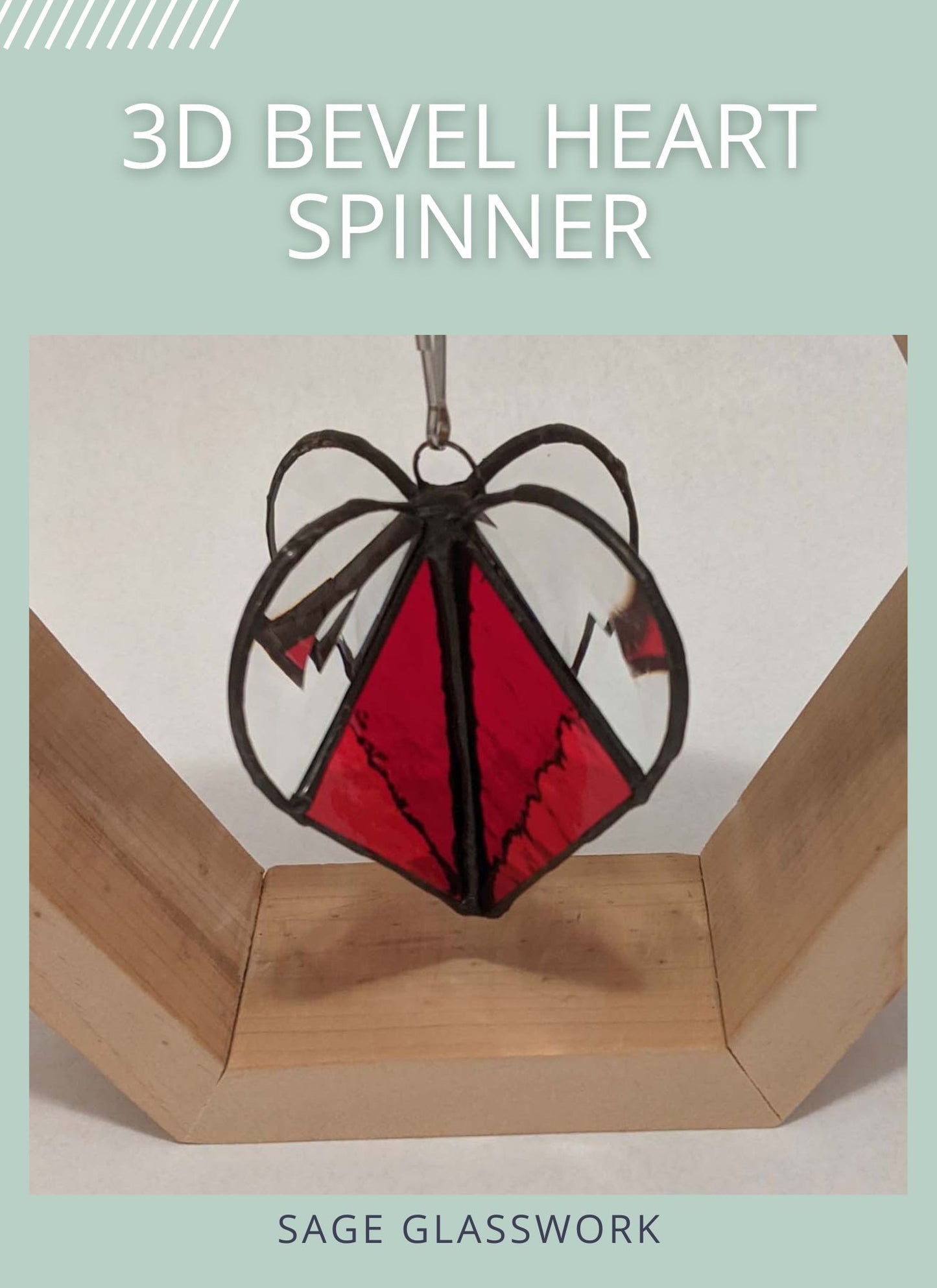 3D Bevel Heart Spinner TUTORIAL