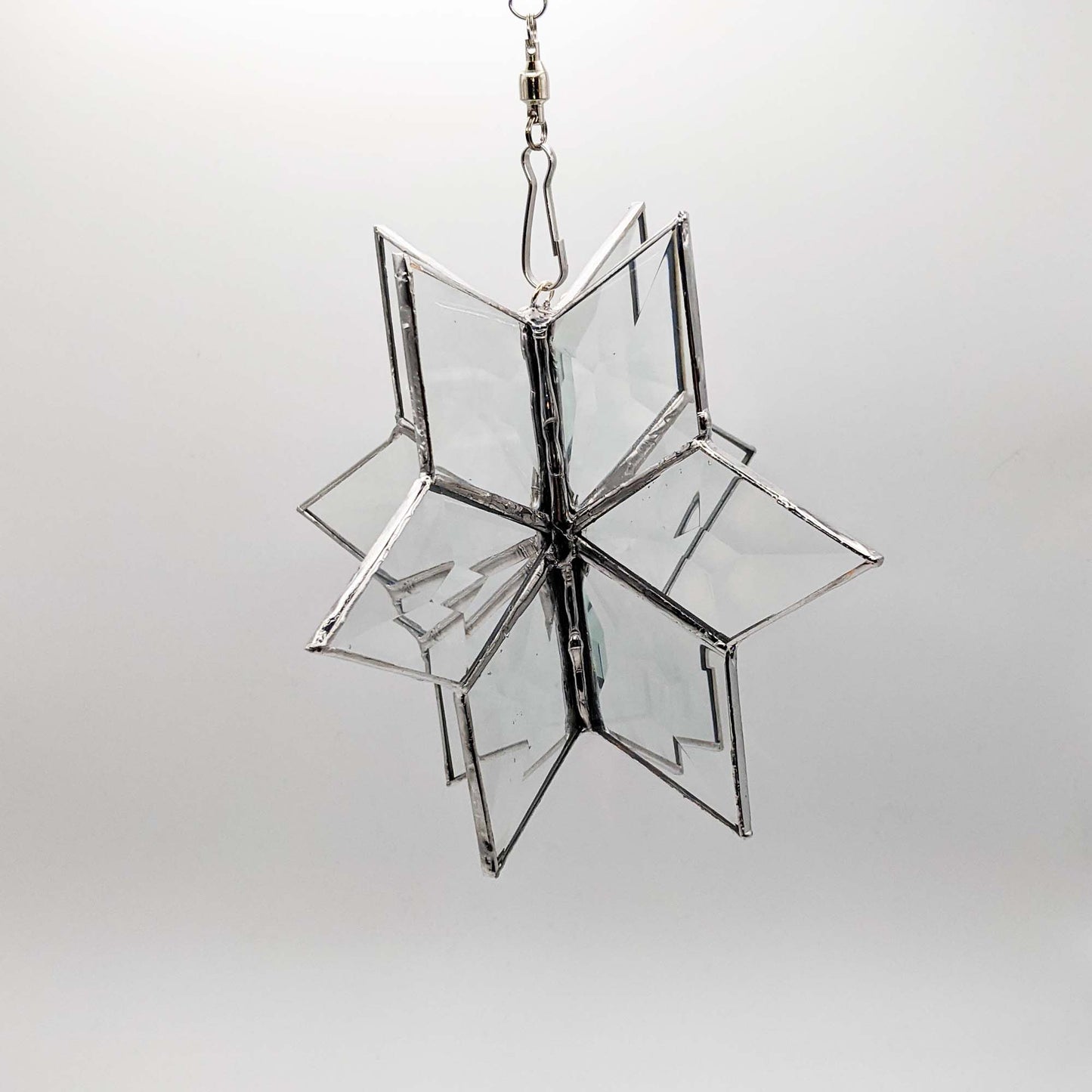 3D Bevel Snowflake Spinner TUTORIAL