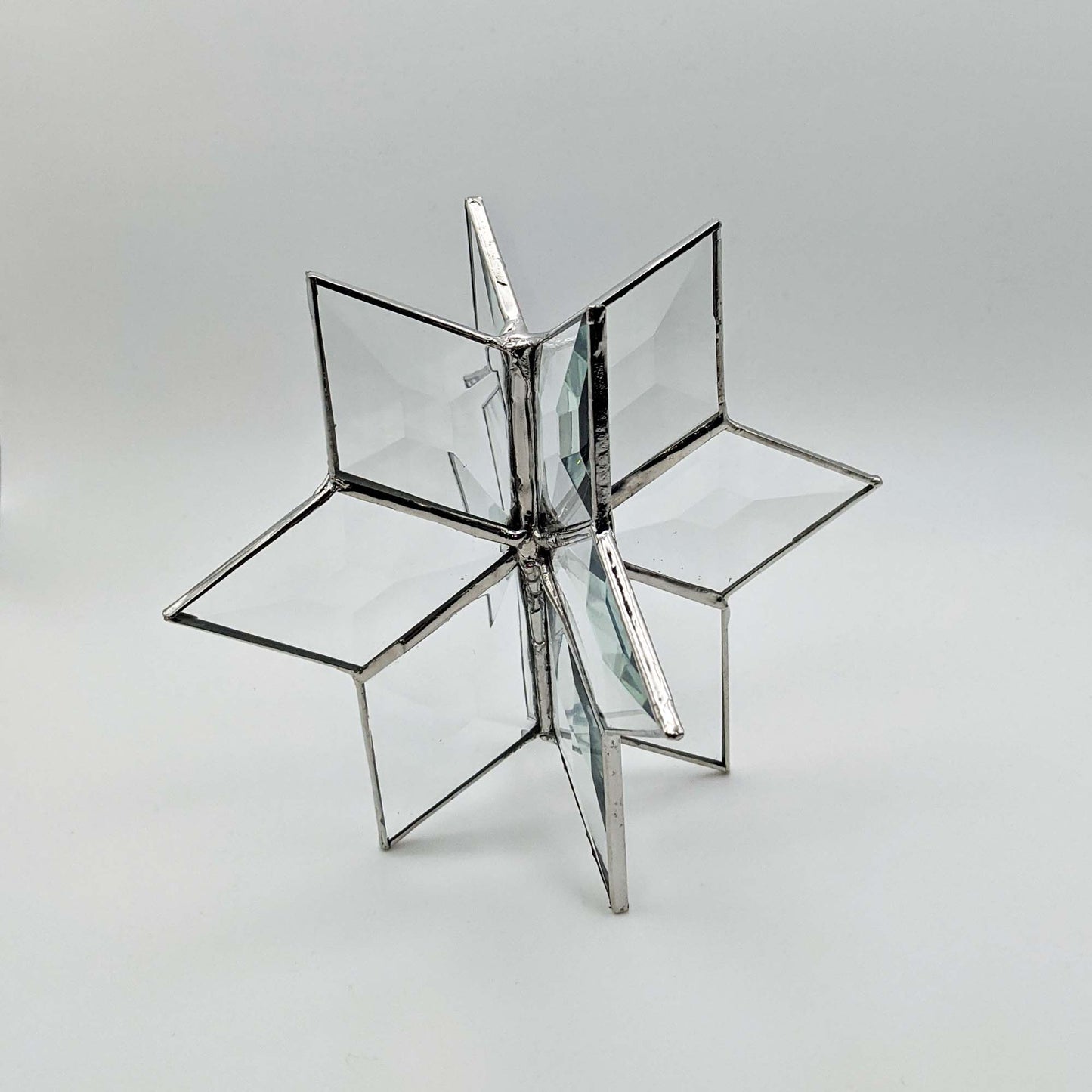 3D Bevel Snowflake Spinner TUTORIAL