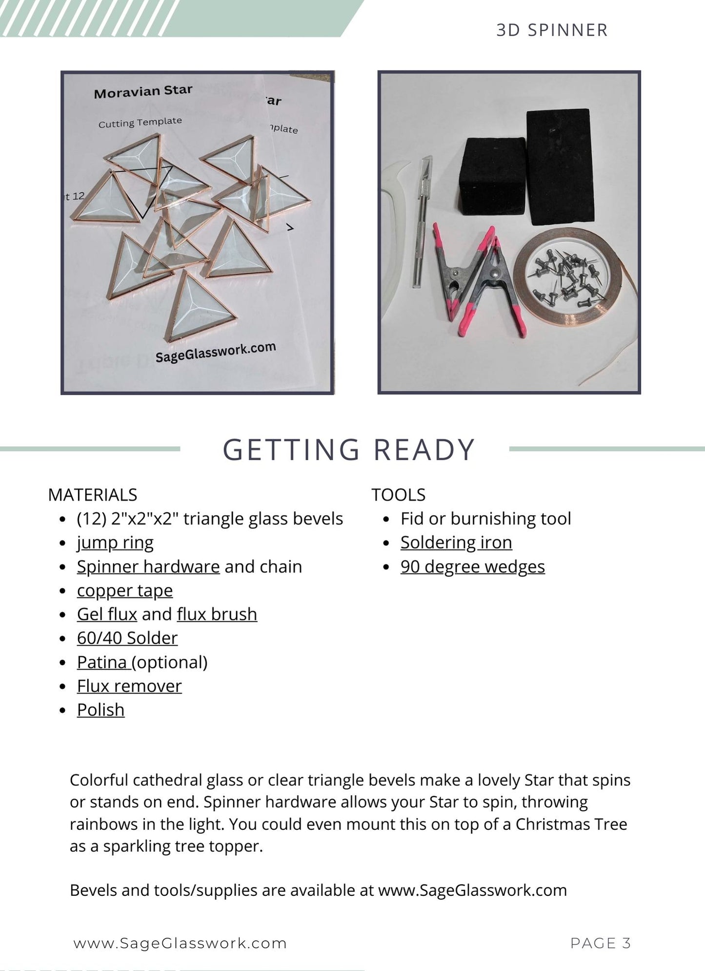Beveled Moravian Star TUTORIAL