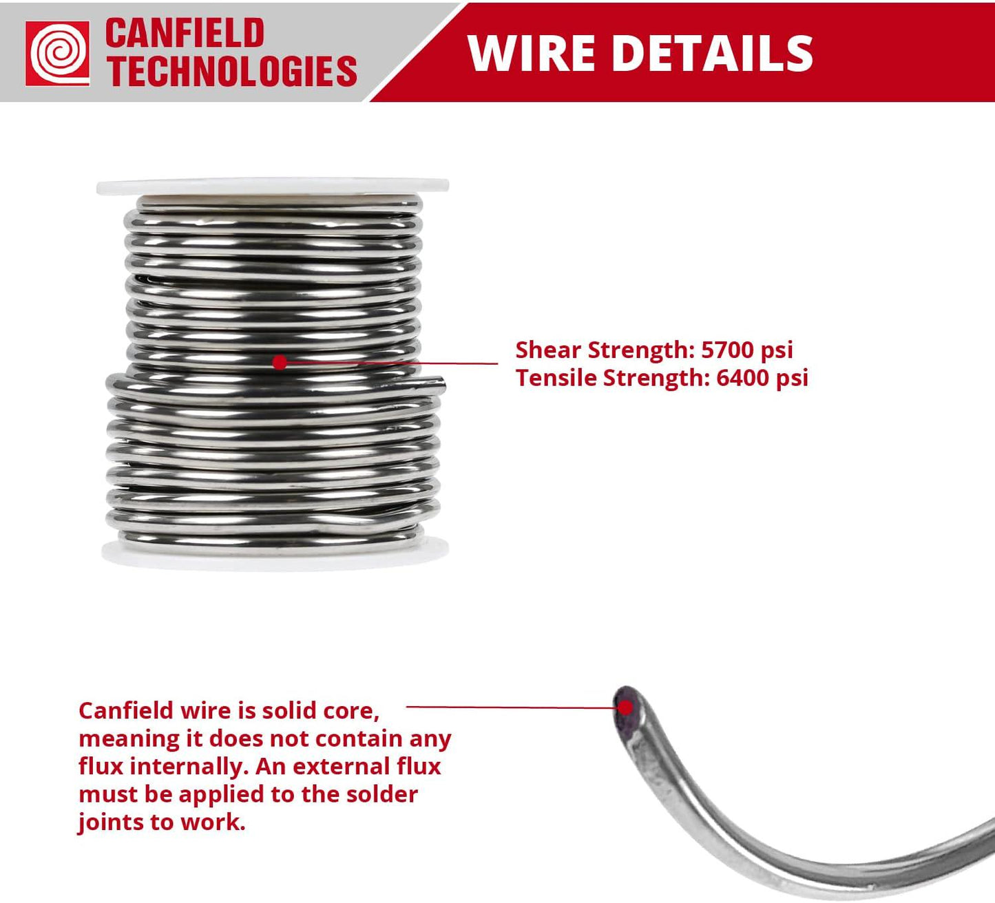 Canfield Solder Lead Free Pewter solder, 1 lb