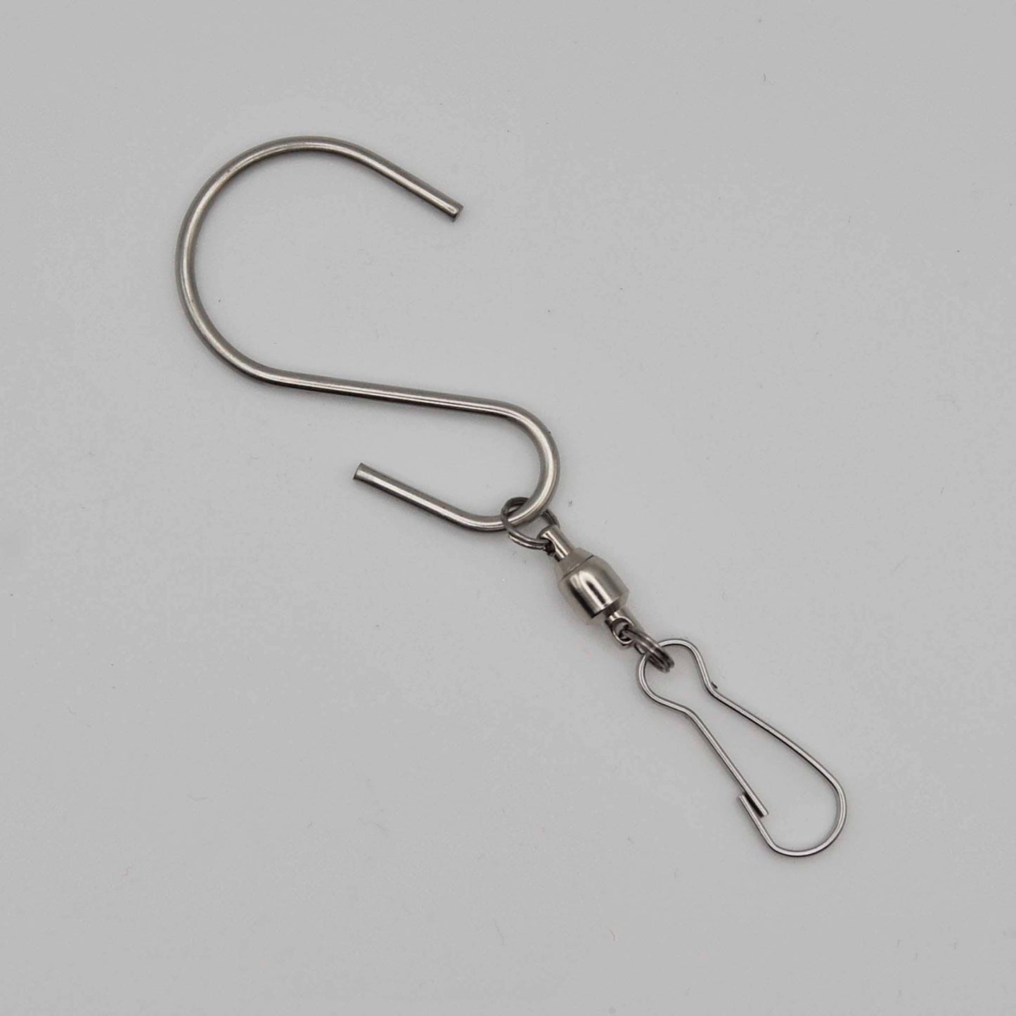 Hanging Spinner Hardware with stainless steel S hook, swivel hardware, metal clasp