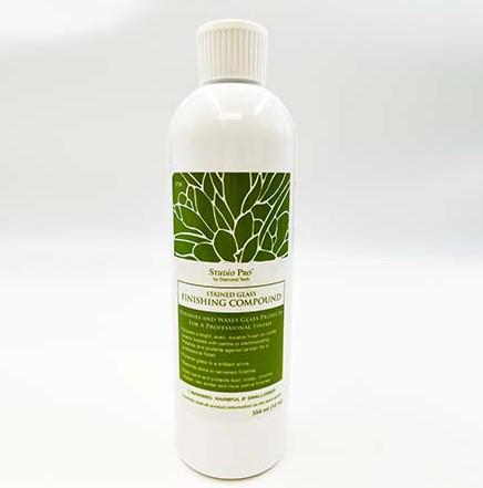 Studio Pro Finishing Compound, 12 oz. stained glass polish and protectant