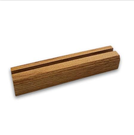 Oak table top Display Stand for stained glass, 4", 6" or 8" wide