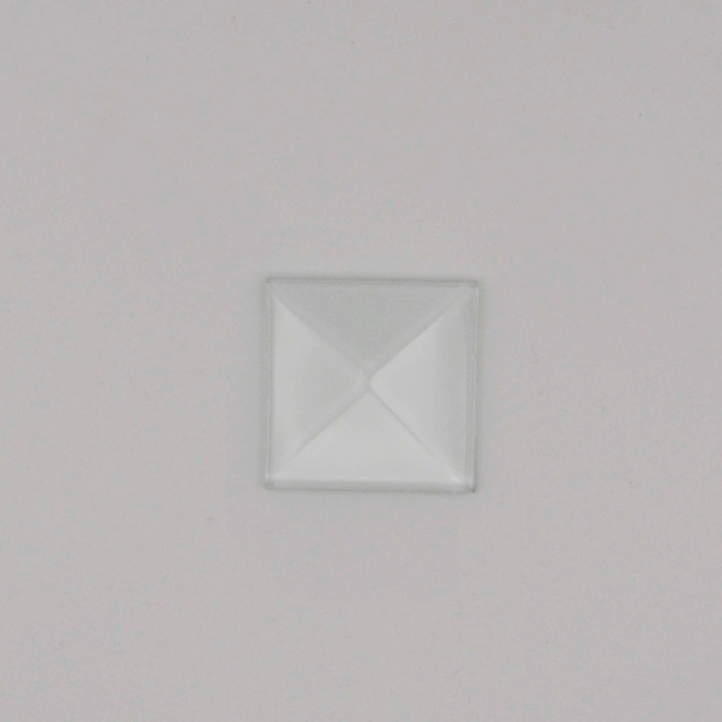 1" Square Glass Bevel pyramid