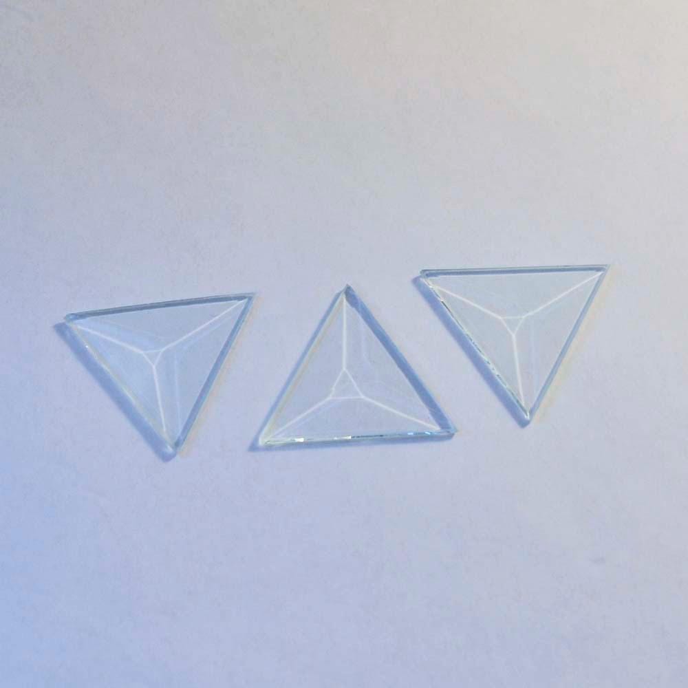 2" Triangle Glass Bevel