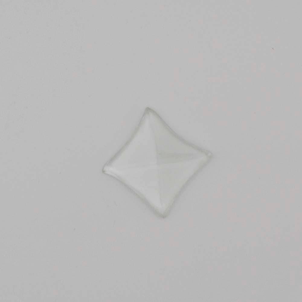 1.25" Star Glass Bevel, 1 1/4 inch concave sides
