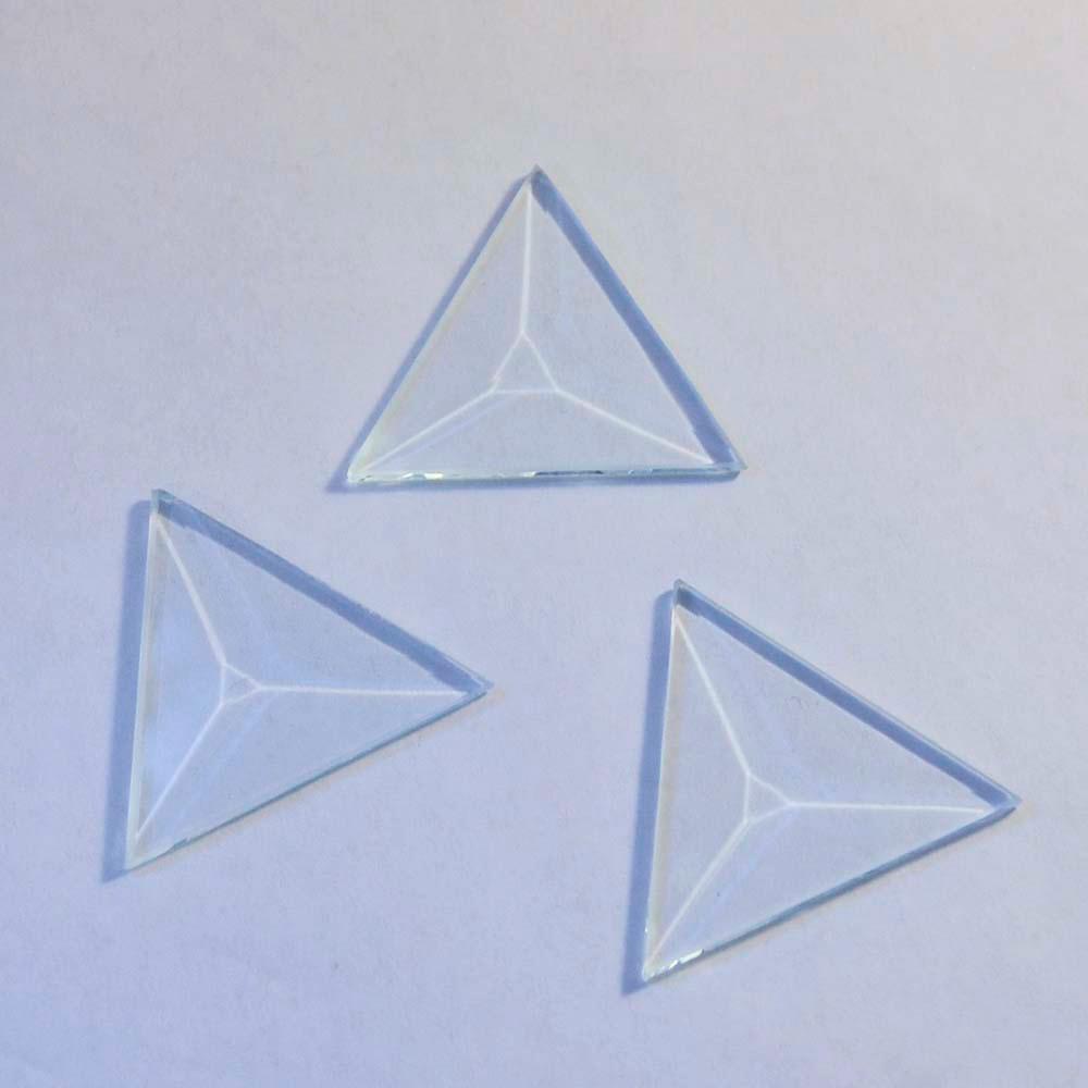 2" Triangle Glass Bevel