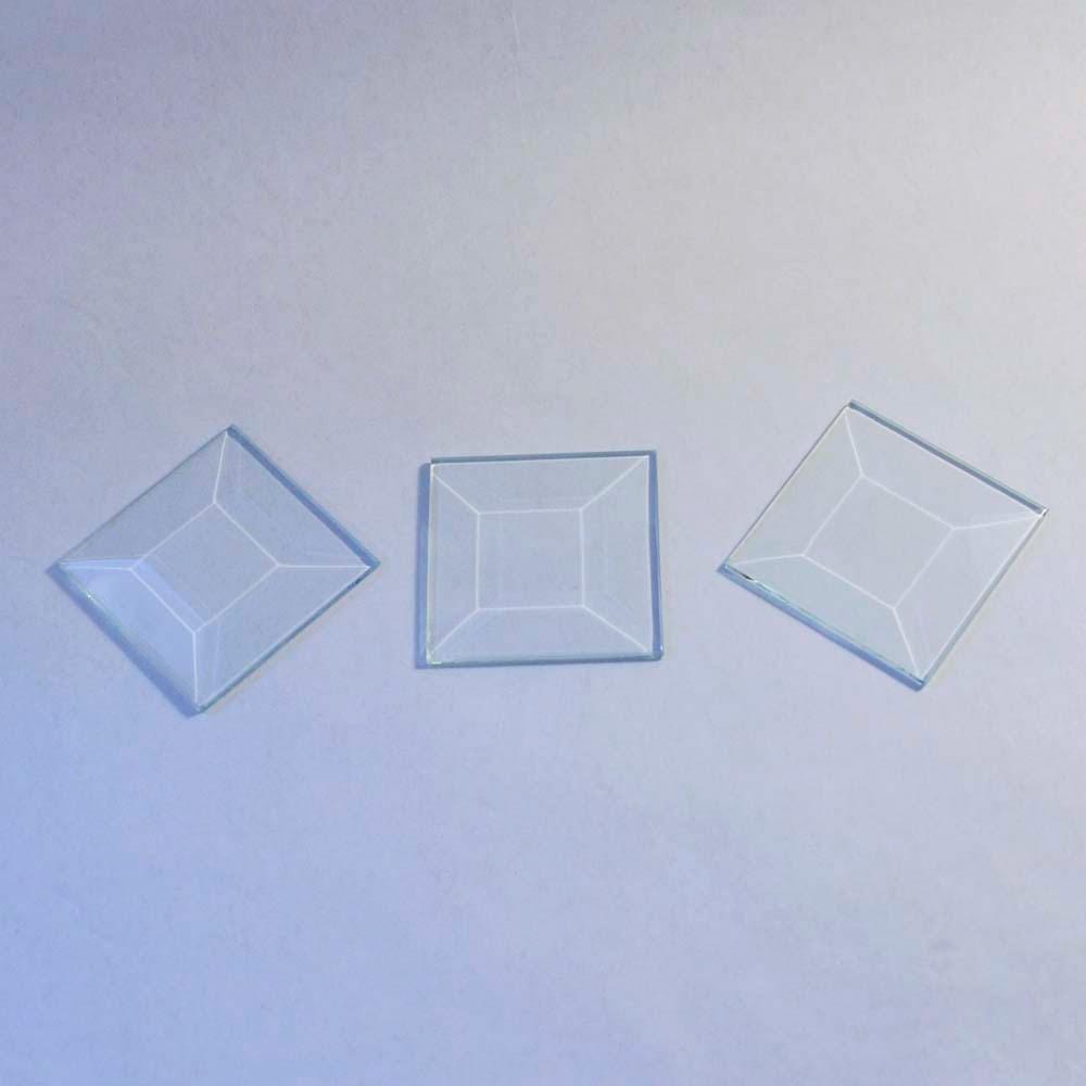2" Square Glass Bevel