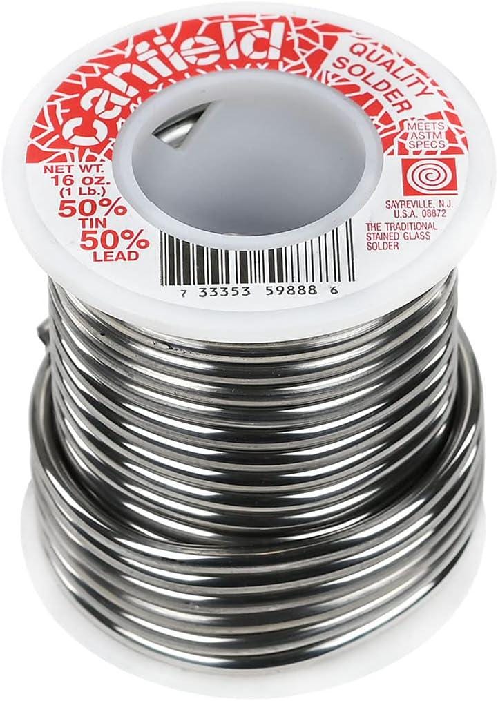 Canfield Solder 50/50 tin/lead, 1 lb