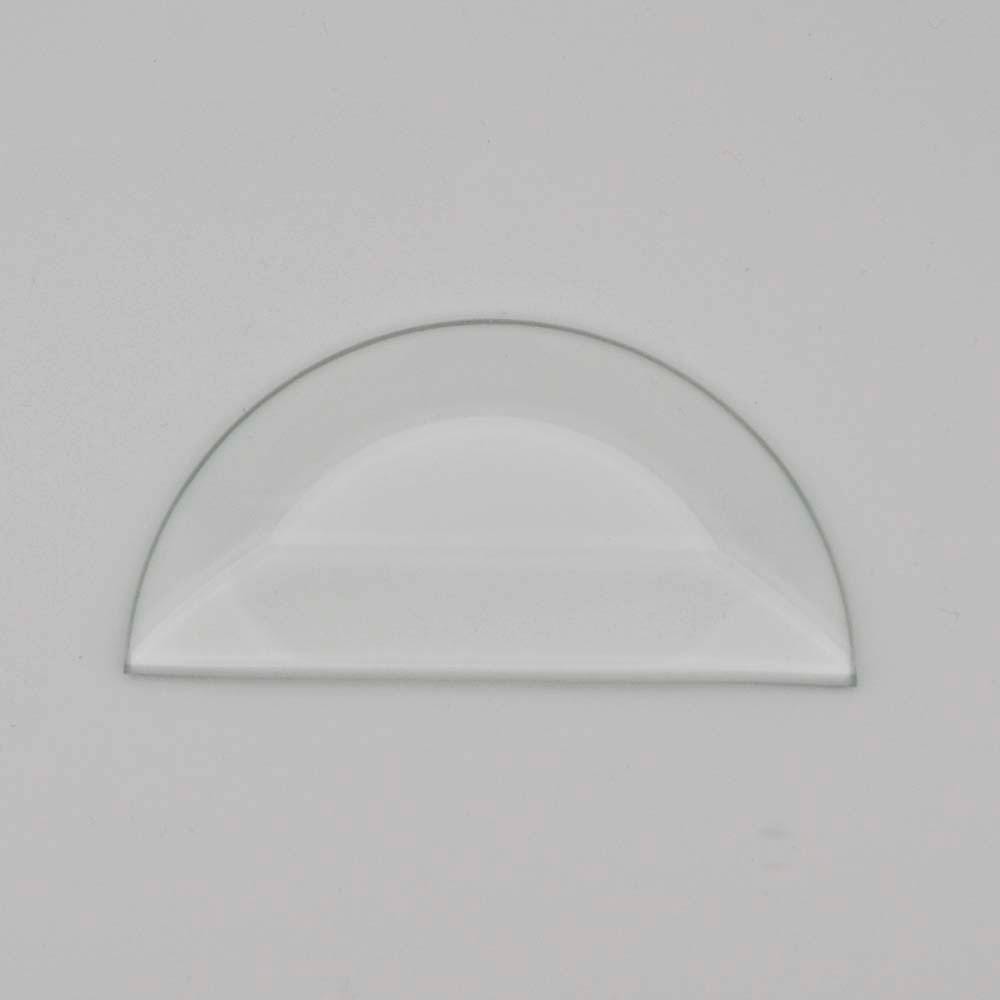 Half Circle Beveled Glass 2 or 3 inches wide