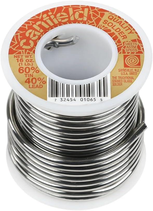 Canfield Solder 60/40 tin/lead, 1 lb spool