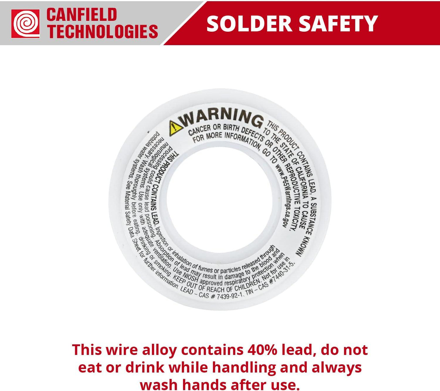 Canfield Solder Lead Free Pewter solder, 1 lb
