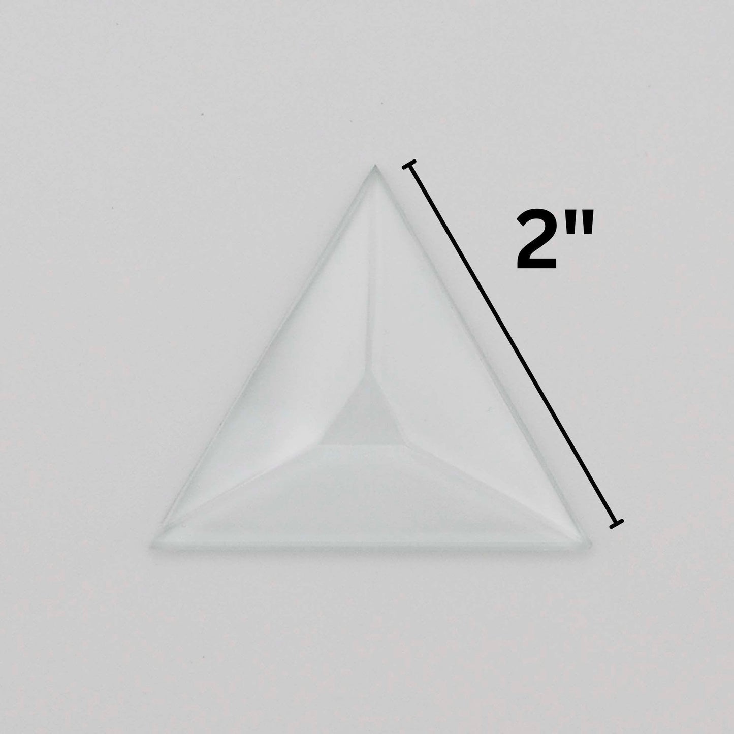 2" Triangle Glass Bevel