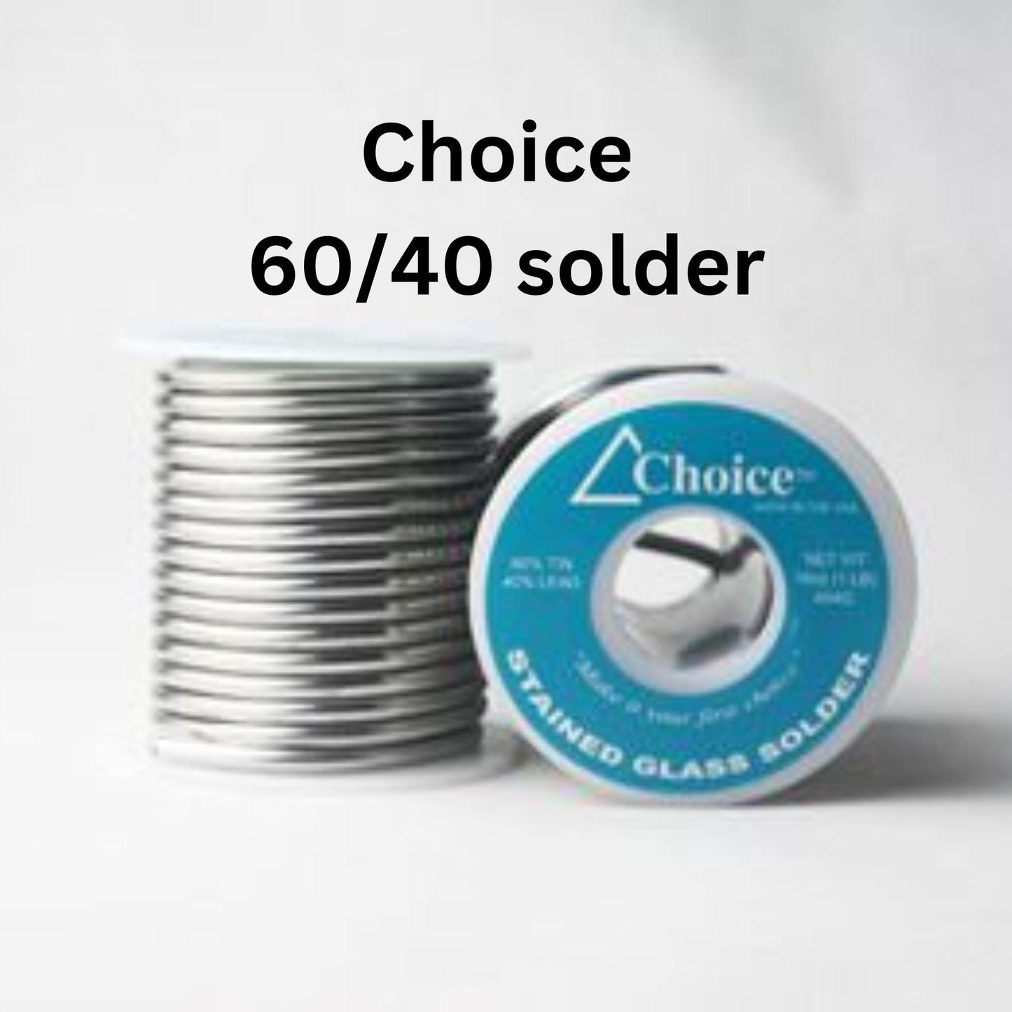 Choice Solder 60/40 tin/lead, 1 lb