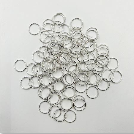 10 pack of 1/2" (12mm) pre-tinned copper Jump rings
