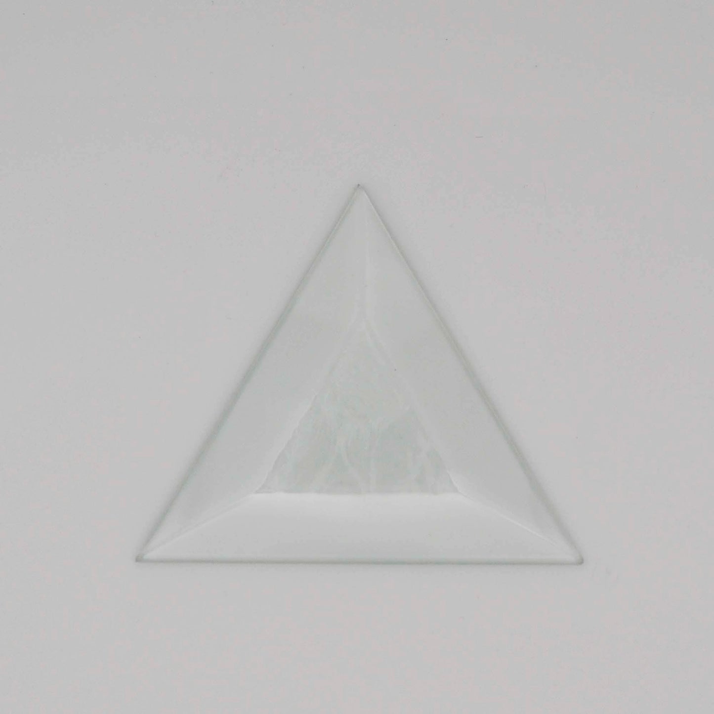 Triangle Bevel with Glue Chip center, 3 inch or 4 inch