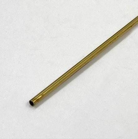 Brass Hinge tube and rod set, 12 inch long tubes 3/32" and 1/16" diameter