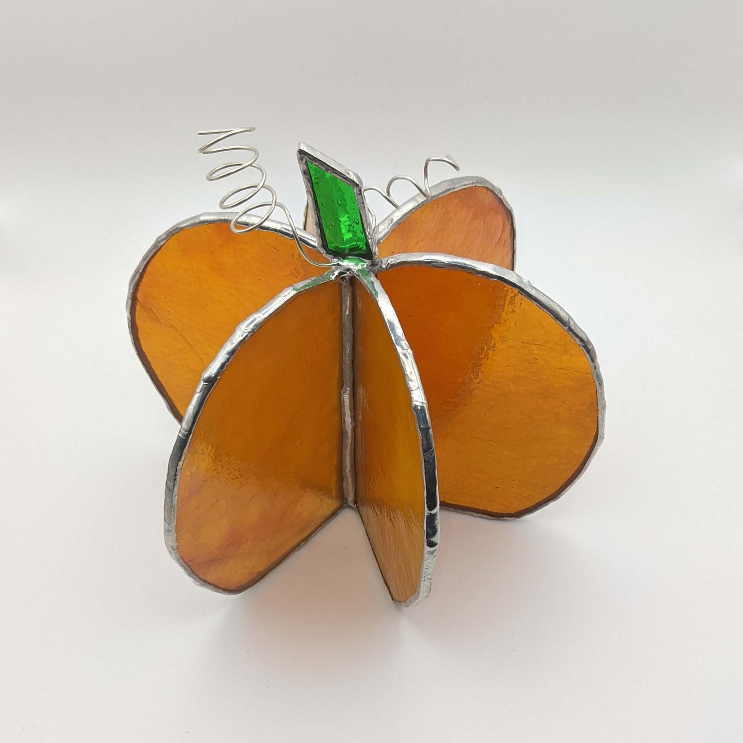 3D Pumpkin stained glass pattern TUTORIAL