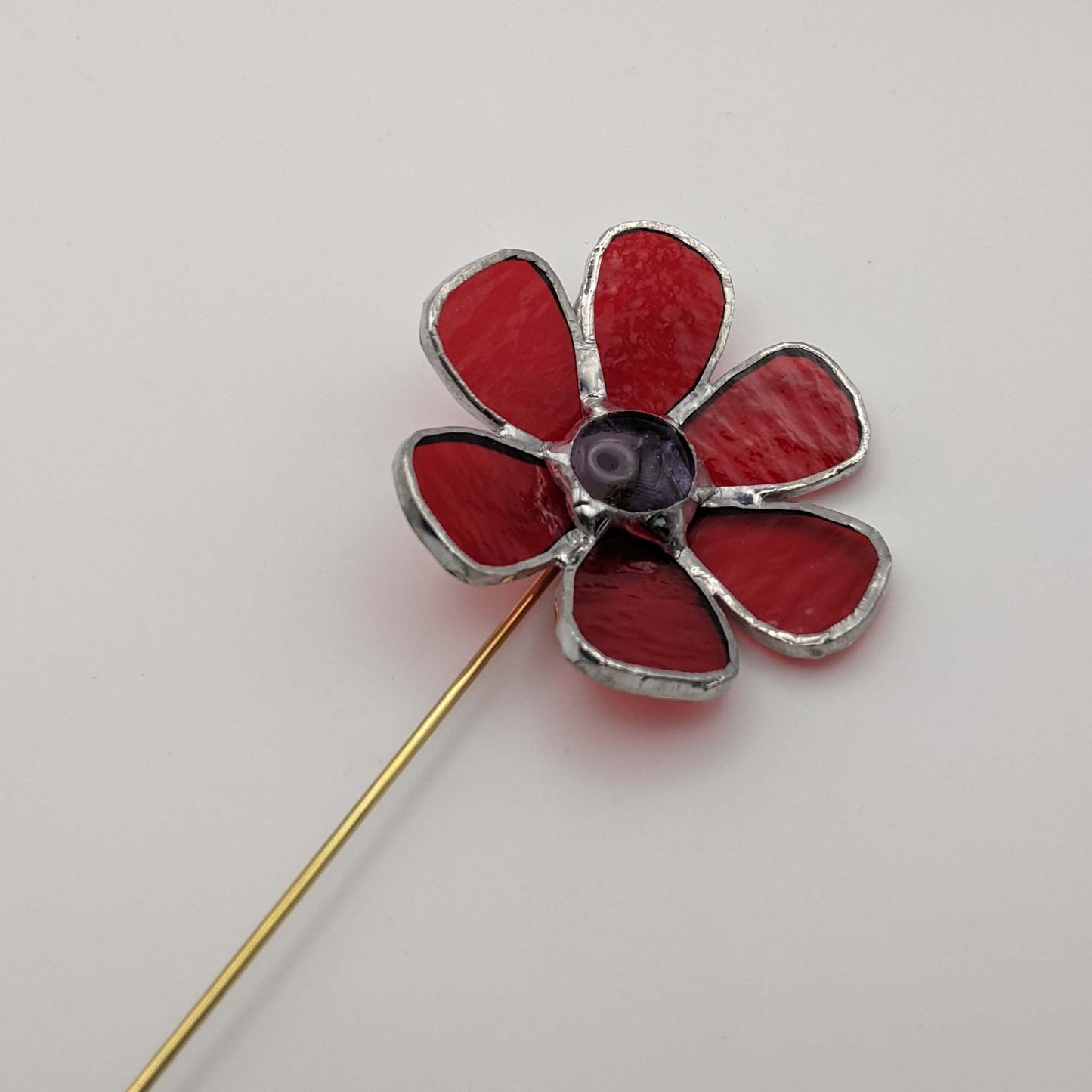 Narrow Daisy Flower Stained Glass PATTERN