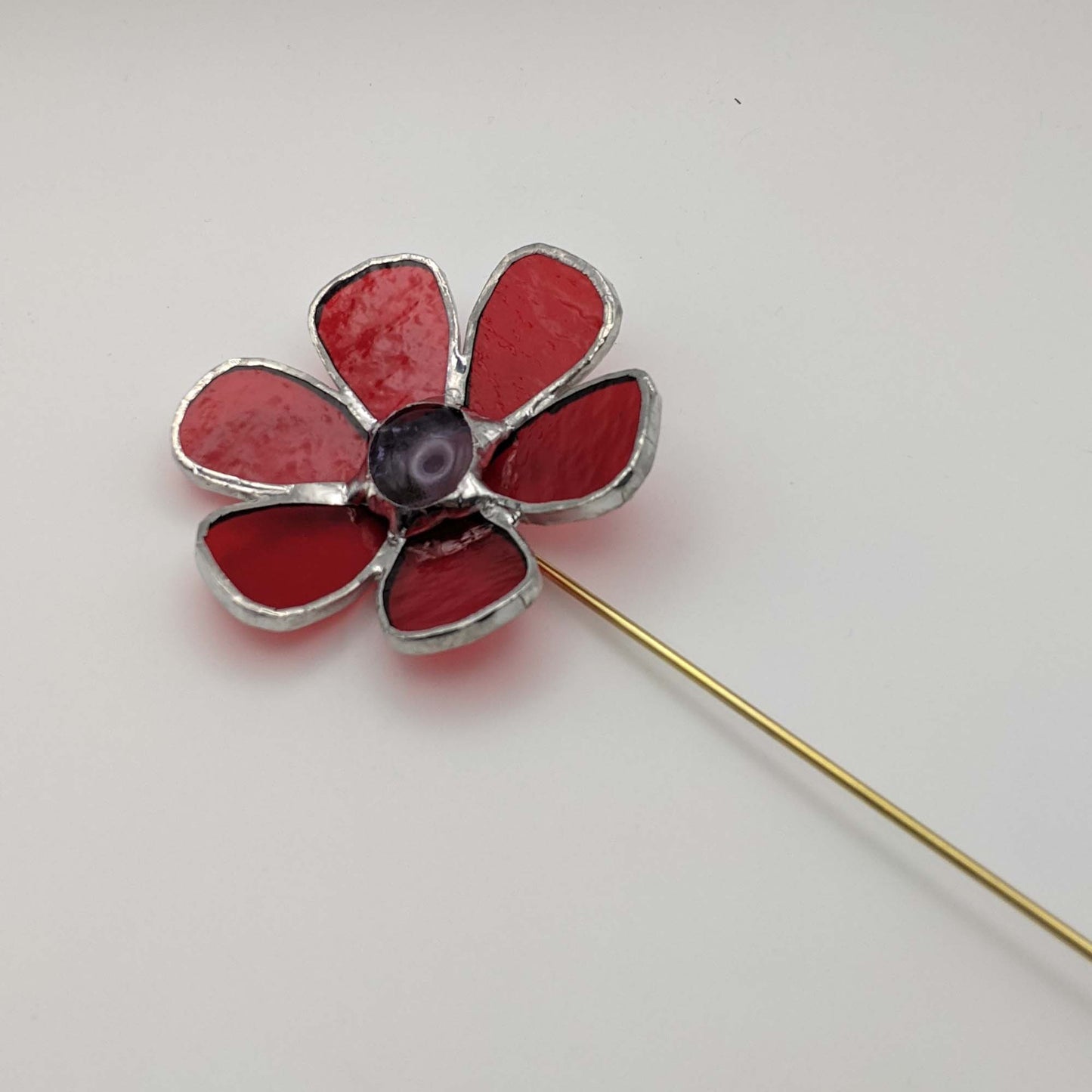 Narrow Daisy Flower Stained Glass PATTERN