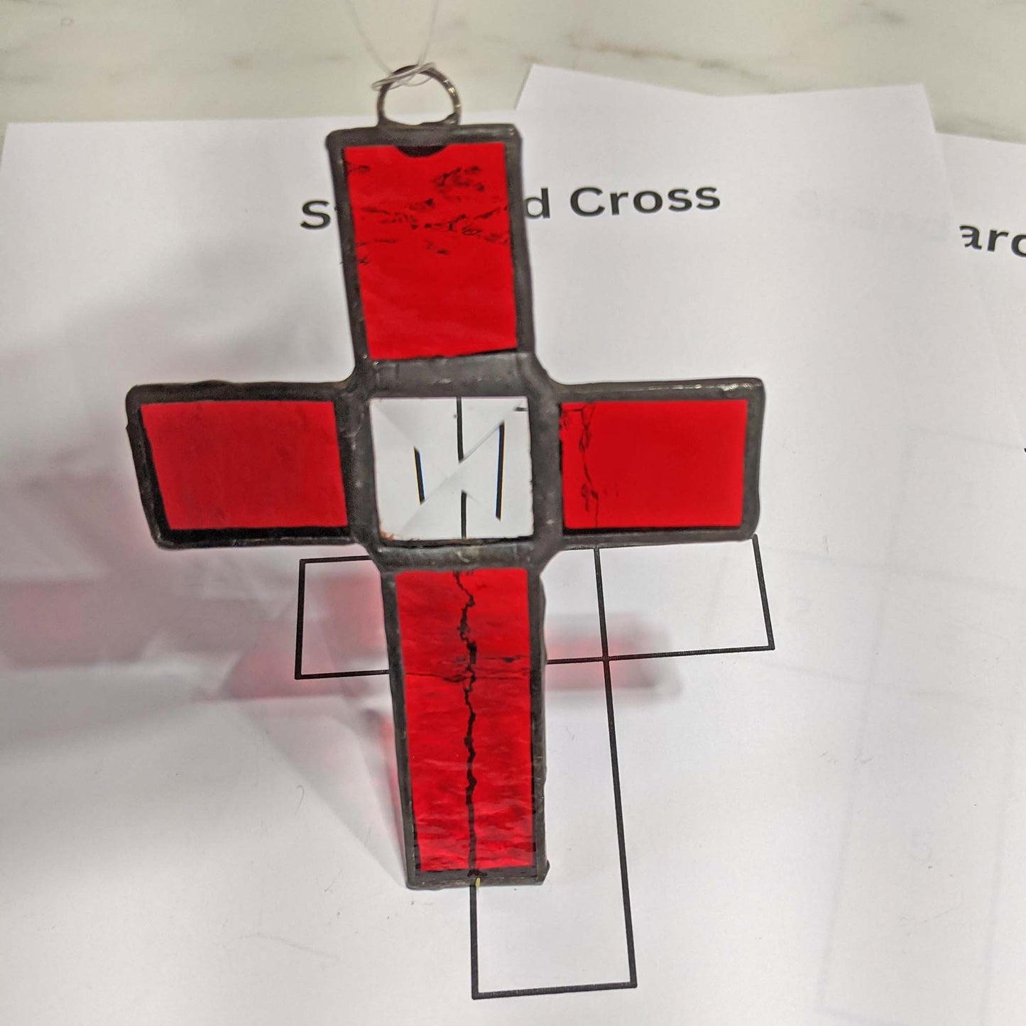 Cross Stained Glass PATTERN