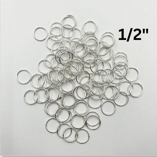 10 pack of 1/2" (12mm) pre-tinned copper Jump rings