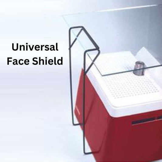 Universal Face Shield Support for stained glass grinder, from Diamond Tech