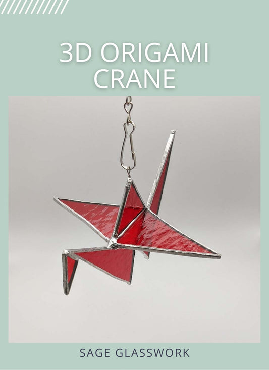 3D Origami Crane TUTORIAL