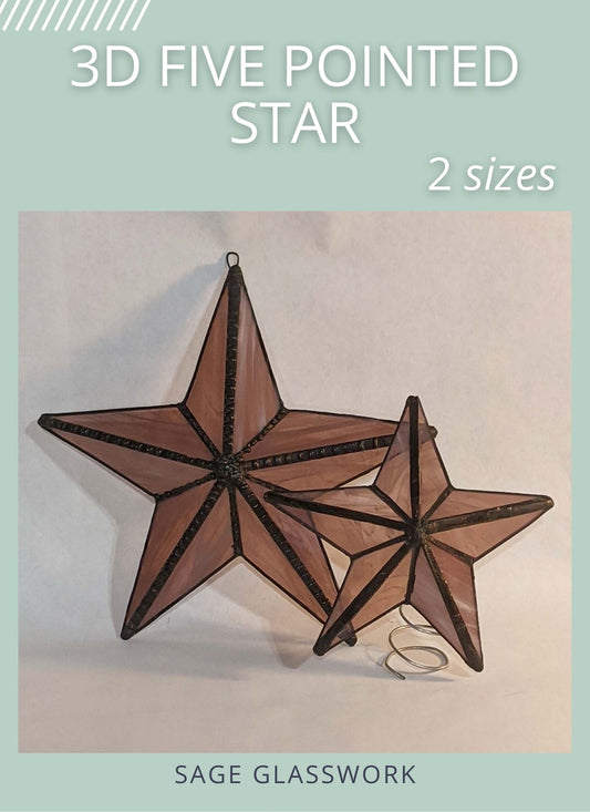 3D Five Pointed Star TUTORIAL