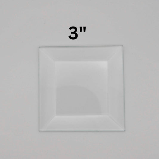 3" Square Glass Bevel