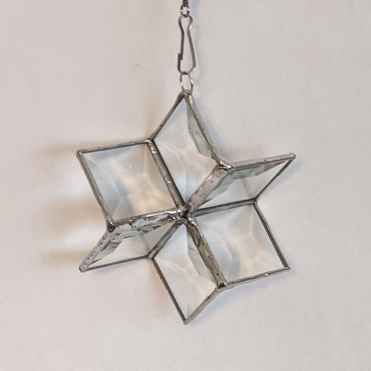 3D Stained Glass morphing star bevel spinner