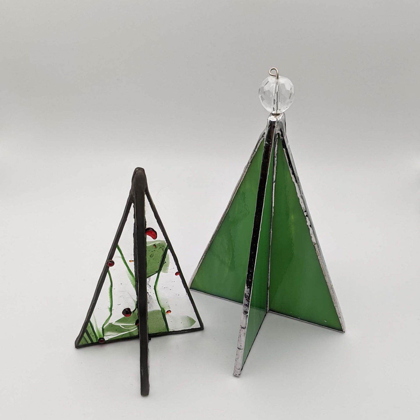 3D Christmas Tree stained glass pattern TUTORIAL