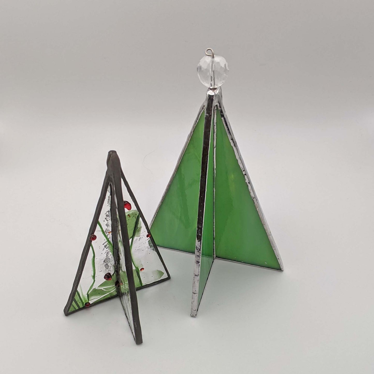 3D Christmas Tree stained glass pattern TUTORIAL