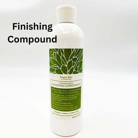 Studio Pro Finishing Compound,  12 oz. stained glass polish and protectant