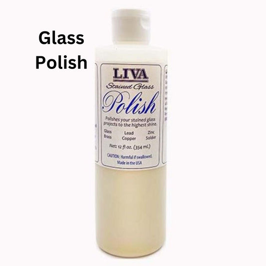 Liva Glass Polish, 12 oz
