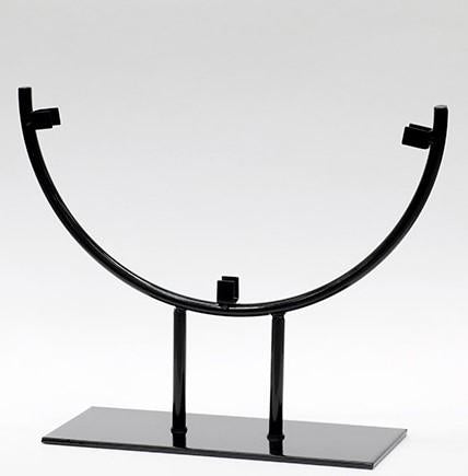 CIRCLE table top Display Stand for stained glass, 8", 10" and 12" wide