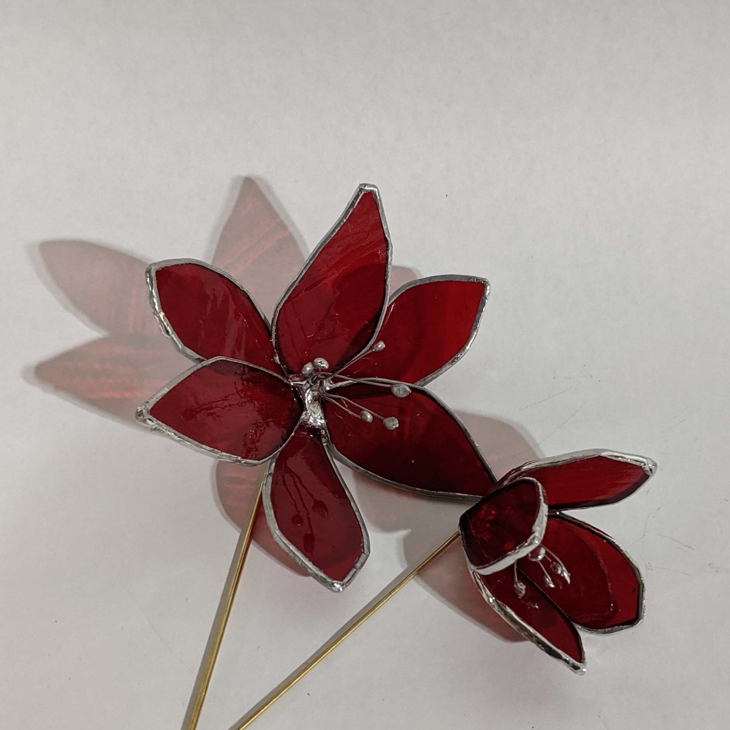 3D Amaryllis stained glass pattern and TUTORIAL