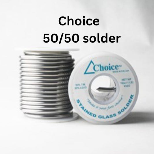 Choice Solder 50/50 tin/lead, 1 lb